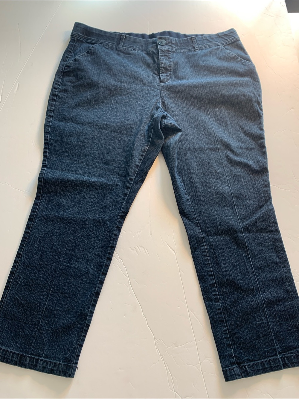 CJ Banks Signature Comfort Dark Jeans 20W Petite
